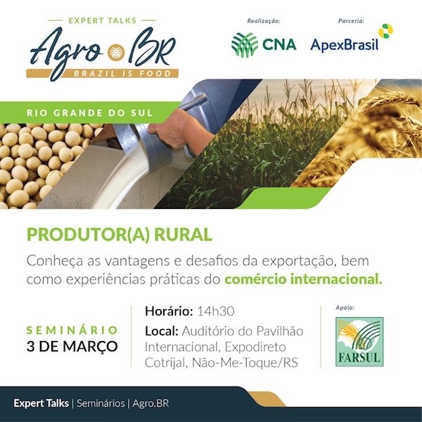 AGRO.BR | Confederação Da Agricultura E Pecuária Do Brasil (CNA)