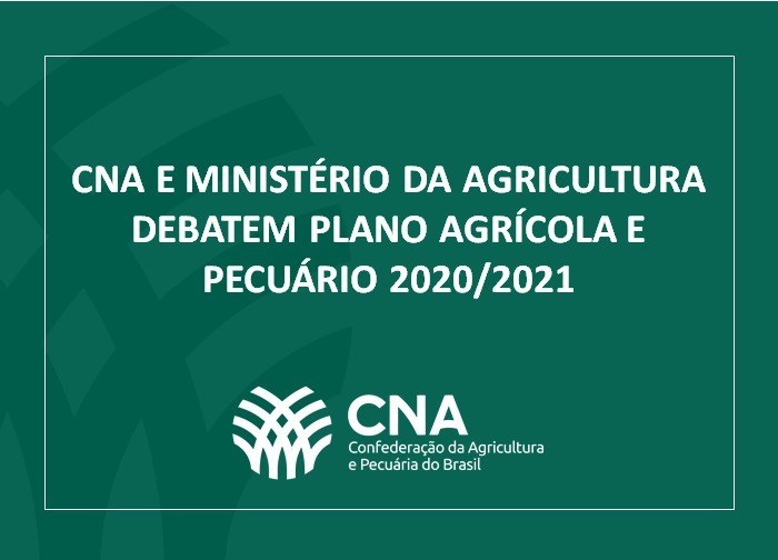 Cna E Minist Rio Da Agricultura Debatem Plano Agr Cola E Pecu Rio