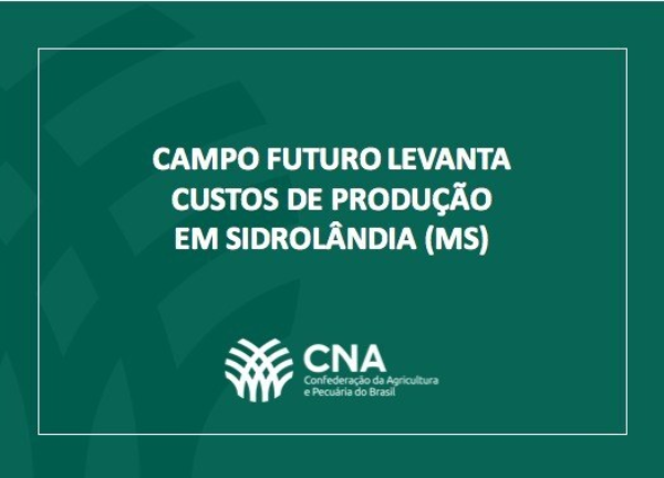 Campo Futuro levanta custos de produção em Sidrolândia MS