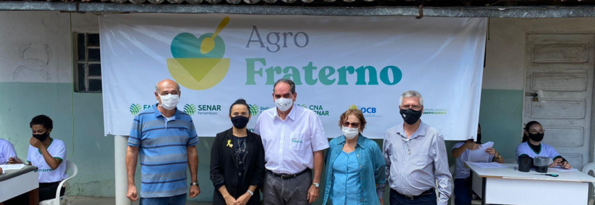 Agro Fraterno inicia doação de 9.314 cestas básicas em 37 comunidades rurais de PE