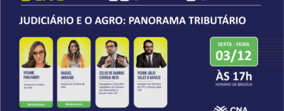 Live - Judiciário e o Agro - Panorama Tributário