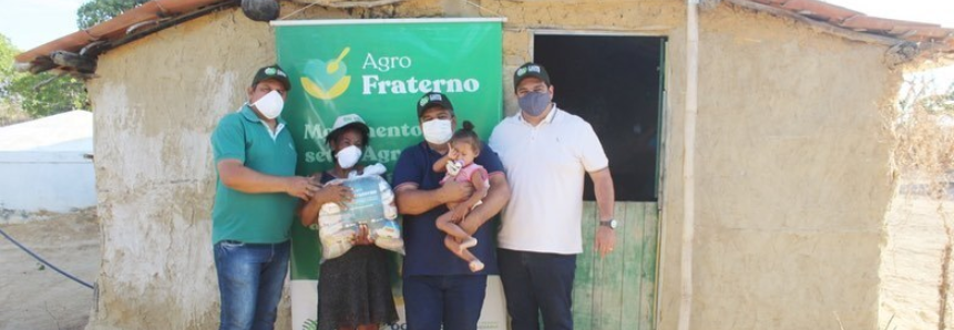 Federação da Agricultura doa 700 cestas de alimentos às famílias do Seridó e Oeste