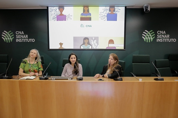 Stéphanie Ferreira fez apresentação da Comissão Nacional das Mulheres do Agro da CNA