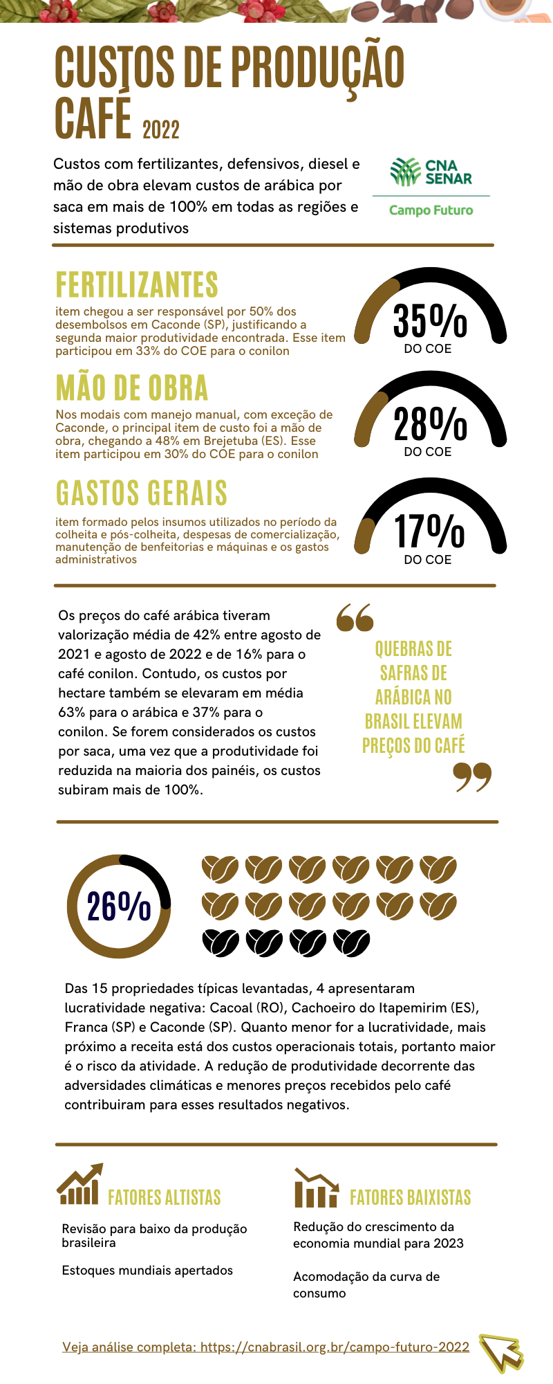 8 infografico custos cafe 2022 Campo Futuro CNA