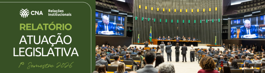 Banner Relatorio de Atuacao Legislativa 1 Semestre 2026
