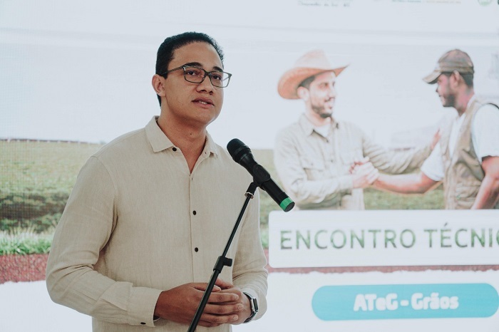 O assessor técnico da CNA, Tiago Pereira