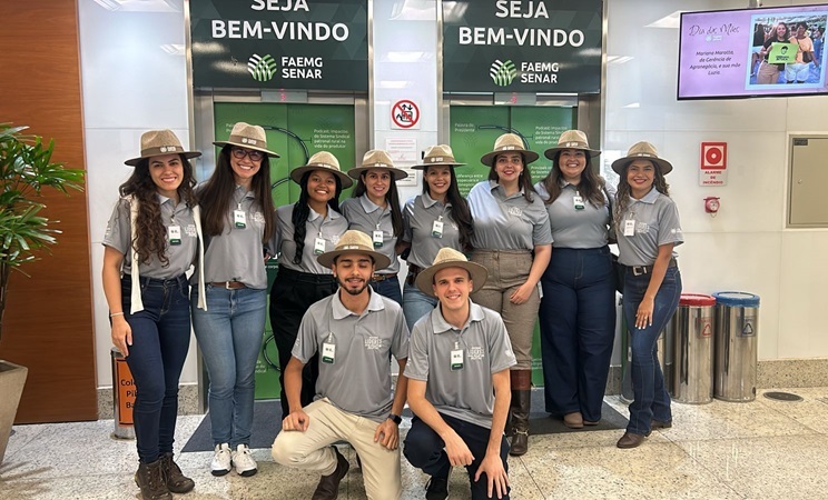 Grupo começa a missão em Minas Gerais, na sede da Federação de Agricultura do Estado (Faemg).
