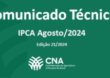 CNA divulga análise da inflação de agosto