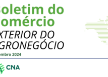 Boletim do Comércio Exterior do Agronegócio - Setembro 2024