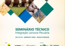 Senar-RS e Embrapa realizam seminário sobre integração lavoura-pecuária