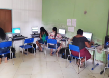 Faeap instala computadores no Sindicato Rural de Calçoene para as atividades EAD do curso técnico em Agronegócio