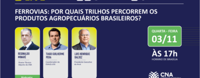 Live - Ferrovias: por quais trilhos percorrem os produtos agropecuários brasileiros?