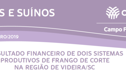 ANÁLISE DO RESULTADO FINANCEIRO DE DOIS SISTEMAS PRODUTIVOS DE FRANGO DE CORTE NA REGIÃO DE VIDEIRA/SC