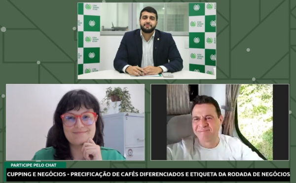 Em live, CNA esclarece sobre Cupping de Cafés Diferenciados