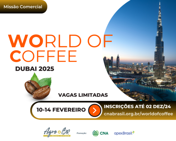 Projeto Agro.BR leva produtores de café para Dubai