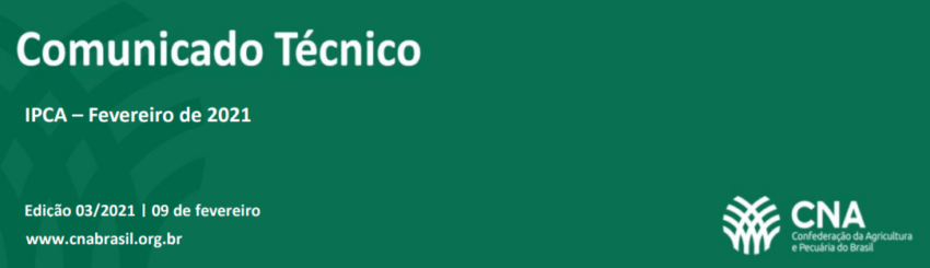 Ipca fev 2021 agro cna