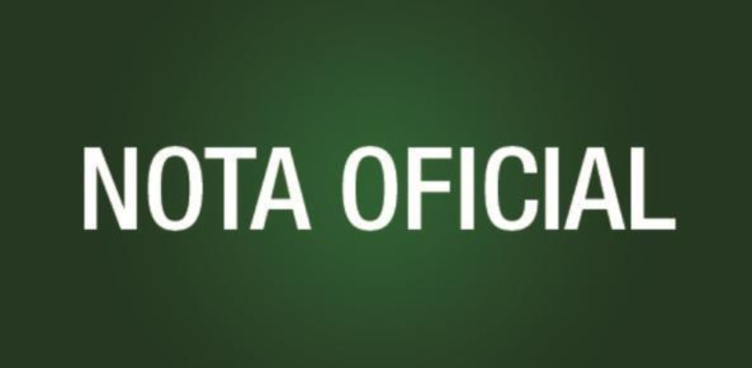 Nota oficial