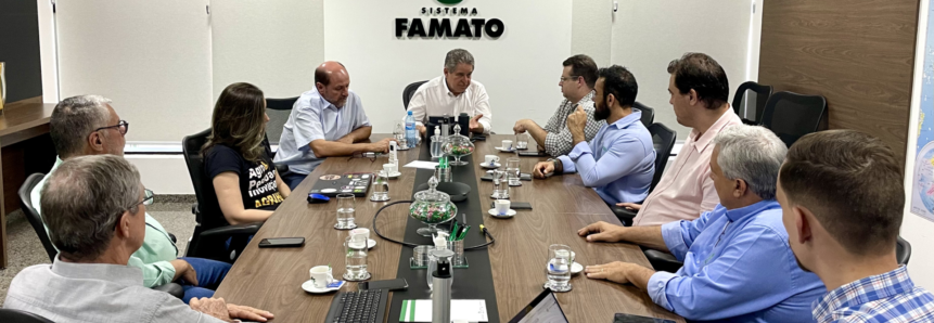 Sistema Famato recebe visita de representantes do agro sul-mato-grossense