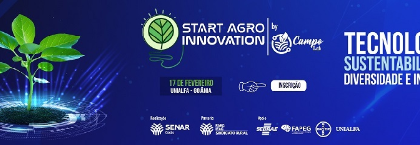 Start Agro Innovation: Senar Goiás convida para evento de empreendedorismo e inovação