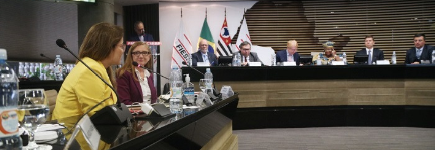 CNA participa de encontro com diretora-geral da OMC