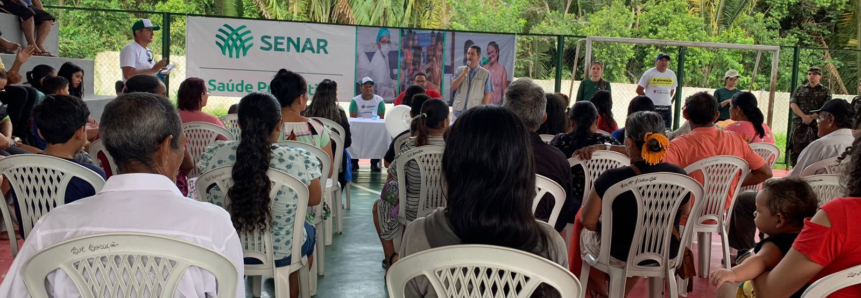 Senar Amazonas realiza ação de Saúde Preventiva na comunidade Manairão, em Manacapuru