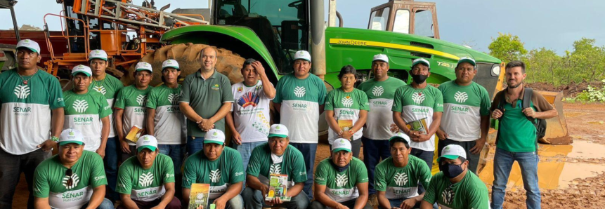 Senar-MT e Sindicato Rural de Primavera do Leste realizam curso na terra indígena Sangradouro