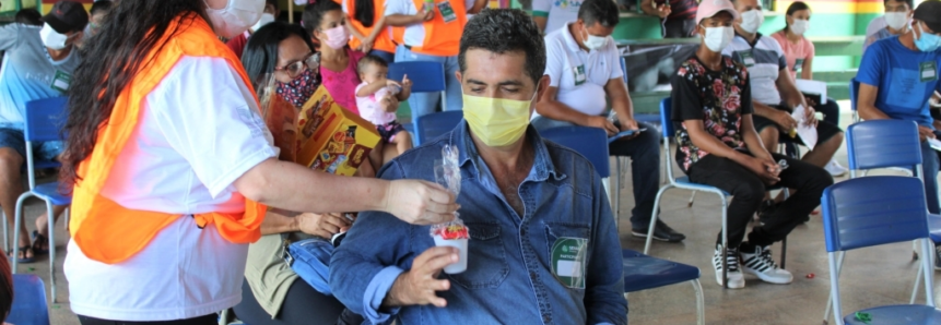 ​Produtores rurais atendidos pela ATeG em Novo Remanso recebem ação de Saúde Preventiva no Campo