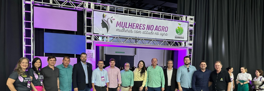 Sistema Famato presente em evento Mulheres no Agro em Sorriso