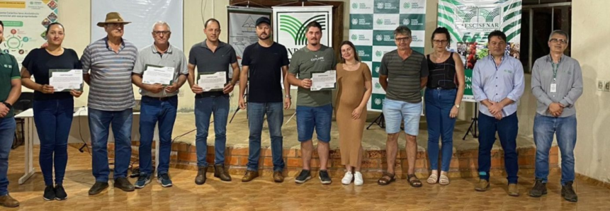 Produtores de Joaçaba e região celebram os resultados de dois anos da Assistência Técnica e Gerencial