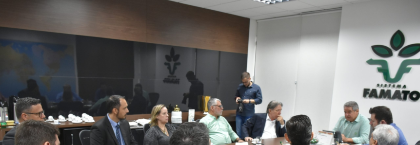 Famato discute incentivos fiscais em reunião com o TCE-MT