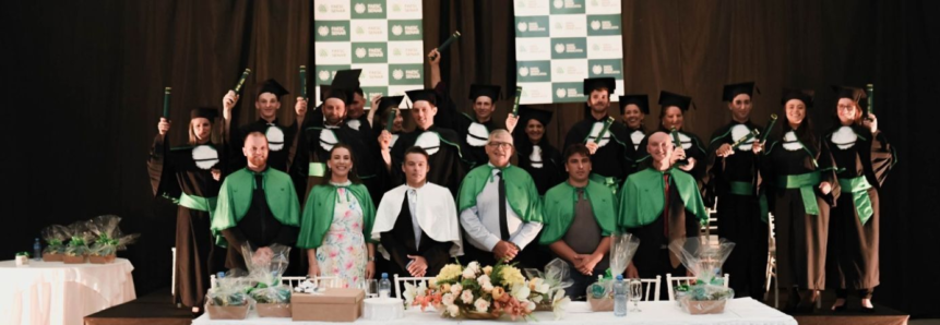 Formada turma do Curso Técnico em Agronegócio 2023/1 no Polo de São Miguel do Oeste