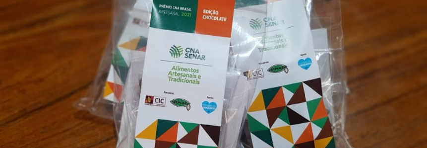 “Prêmio CNA Brasil Artesanal 2021 – Chocolate” entra na fase final
