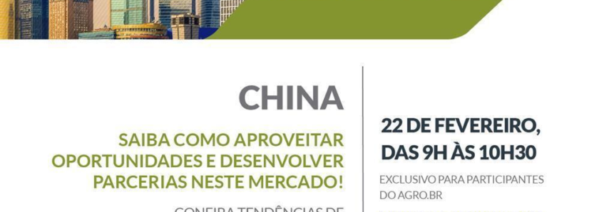 CNA e Apex promovem seminário sobre oportunidades e parcerias na China