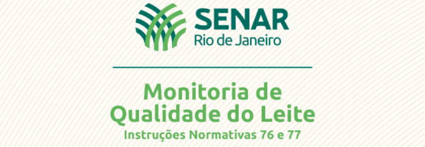 Em 2021, SENAR Rio iniciará nova modalidade do Programa de Monitoria de Qualidade do Leite - IN 76 e 77