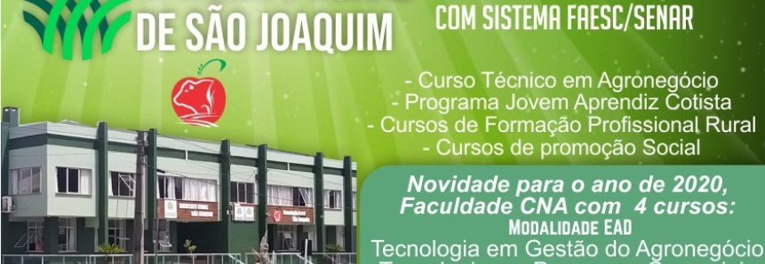 Faculdade CNA inaugura novo polo em São Joaquim