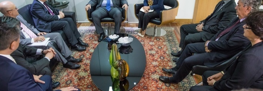 Presidente da CNA se reúne com embaixador da União Europeia no Brasil
