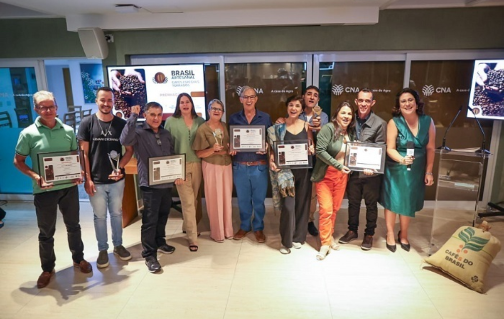 Vencedores da categoria café arábica