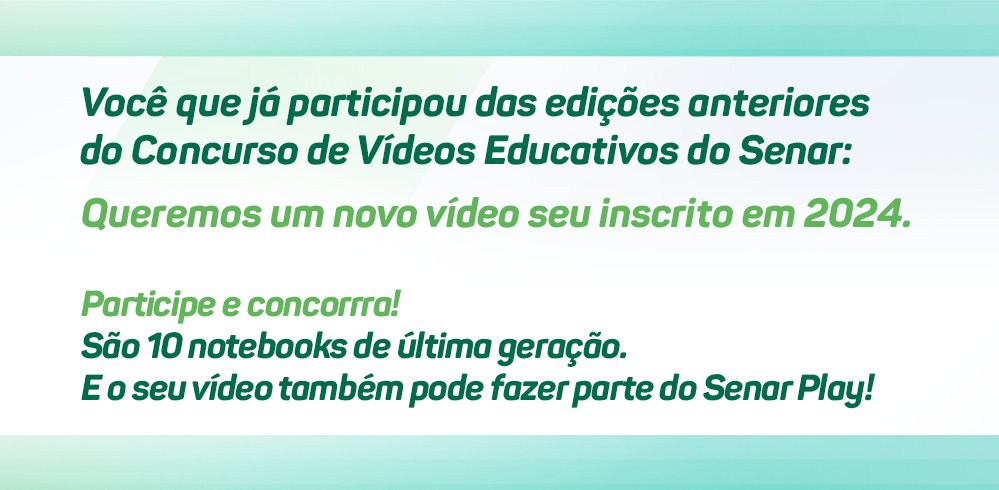 Concurso Videos Educativos Senar