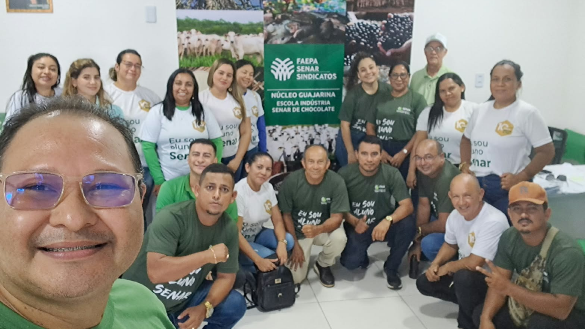 E-tec: Alunos do Curso Técnico em Agropecuária de Curuçá visitam Escola Indústria de Chocolate do Senar em Castanhal