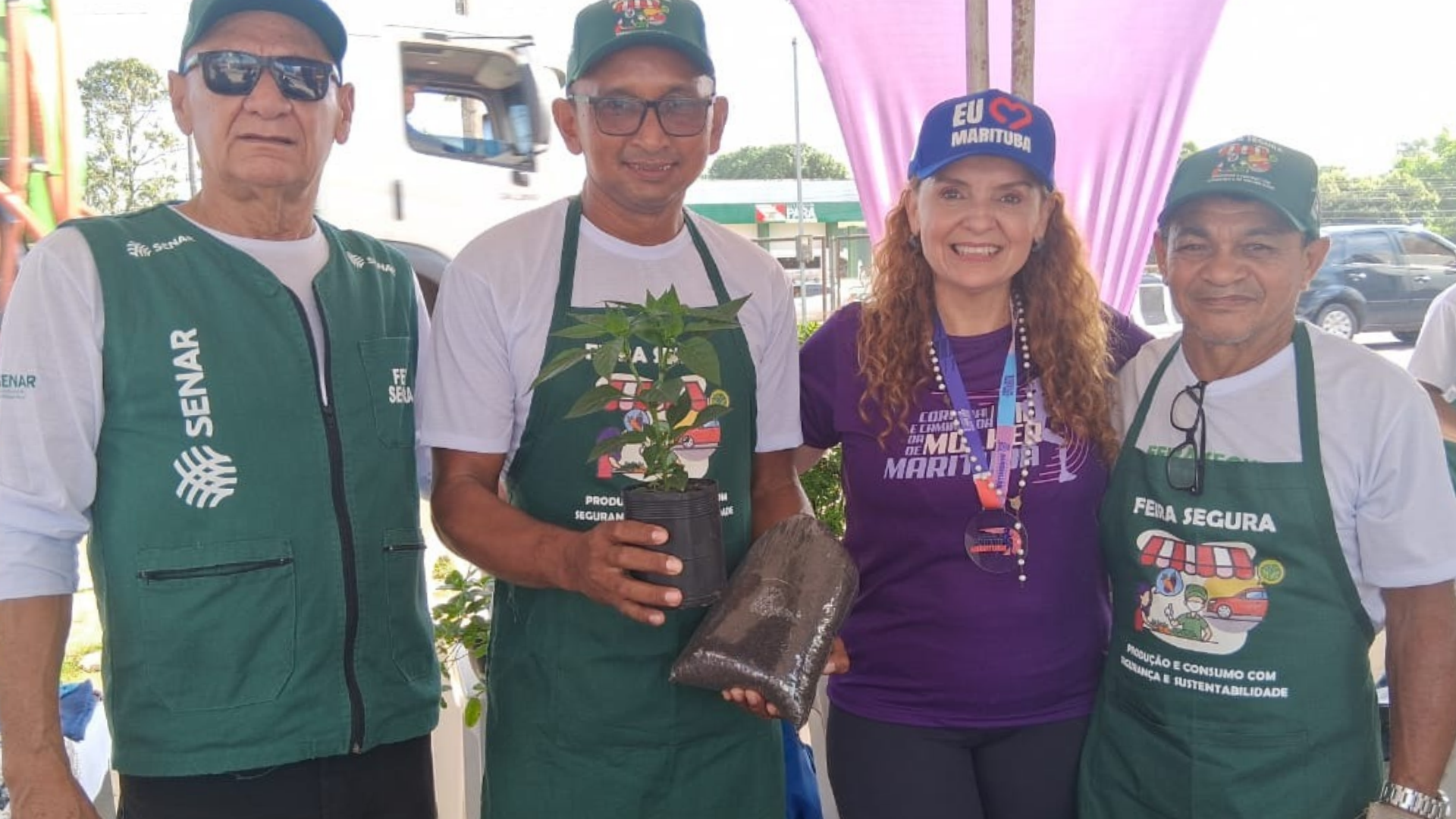 Feira Segura capacita produtores e reúne público de 450 pessoas em Marituba