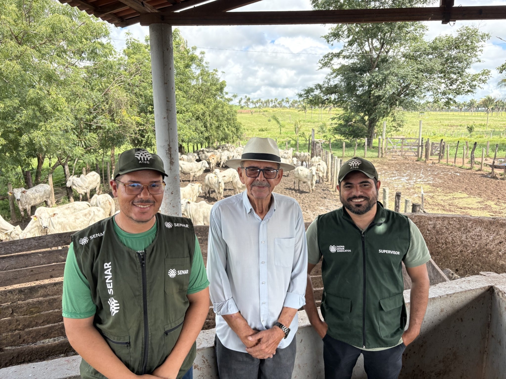 A Fazenda Duas Barras é assistida pelo Senar, com o apoio do Sindicato Rural local há cerca de cinco anos, com foco na gestão do negócio de ciclo completo de pecuária – cria, recria e engorda