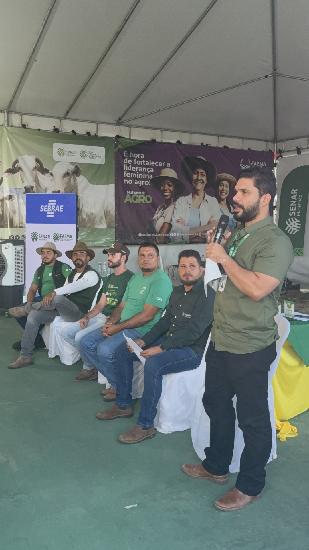 Painel técnico do Encontro de Produtores apresentou resultados da Assistência Técnica e Gerencial desenvolvida em São Pedro da Água Branca, Vila Nova dos Martírios e Cidelândia.