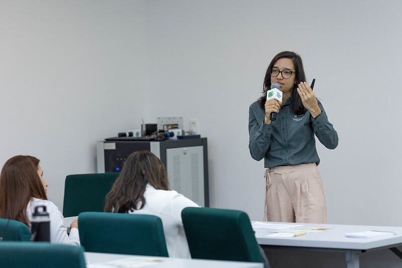 A coordenadora técnica de ATeG do Senar, Bárbara Evelyn Silva, destaca que o Senar Serviços é uma ação estratégica,
