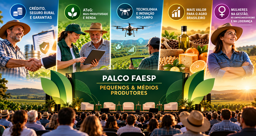 Palco Faesp coloca desafios do pequeno e médio produtor no centro do GAFFFF 2026