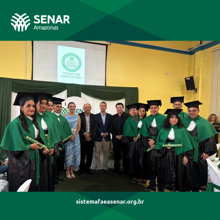 Senar Amazonas forma novos técnicos em agricultura no município de Itacoatiara