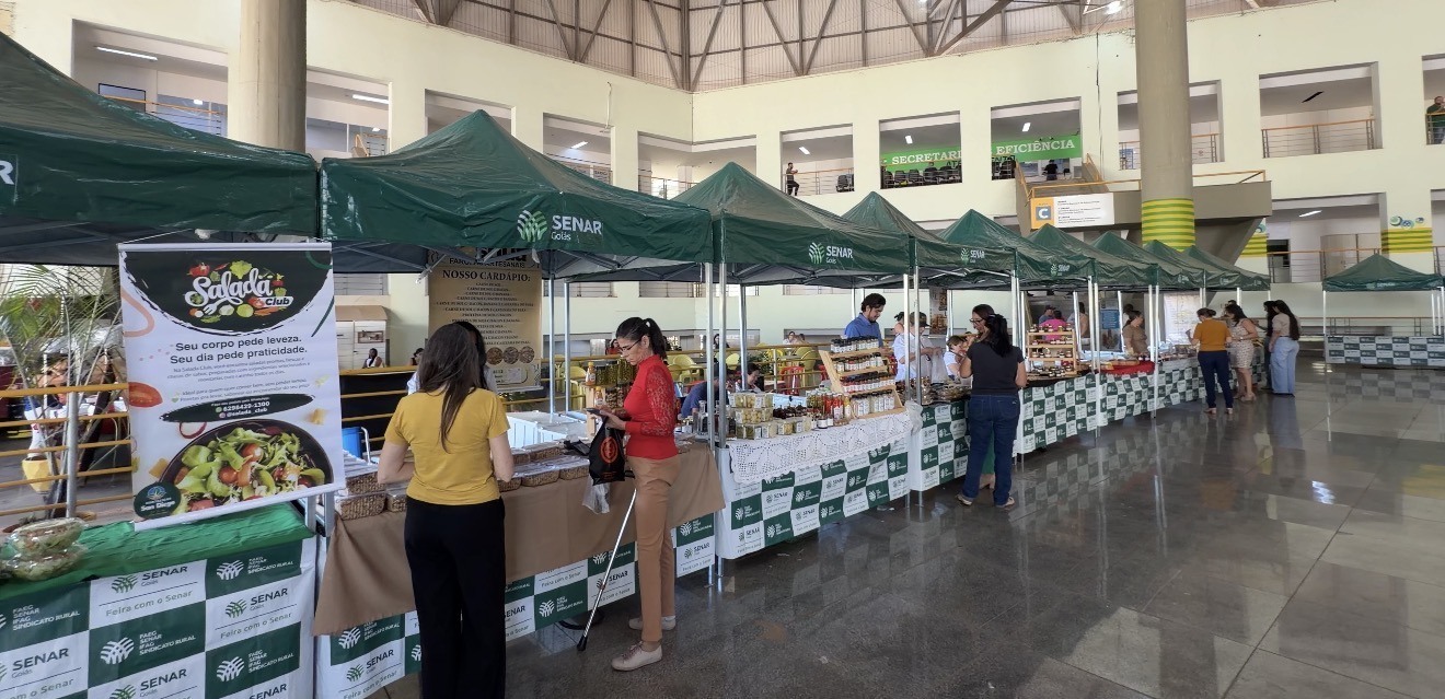 Sistema Faeg/Senar lança edital de redistribuição de barracas do Programa Feira com o Senar