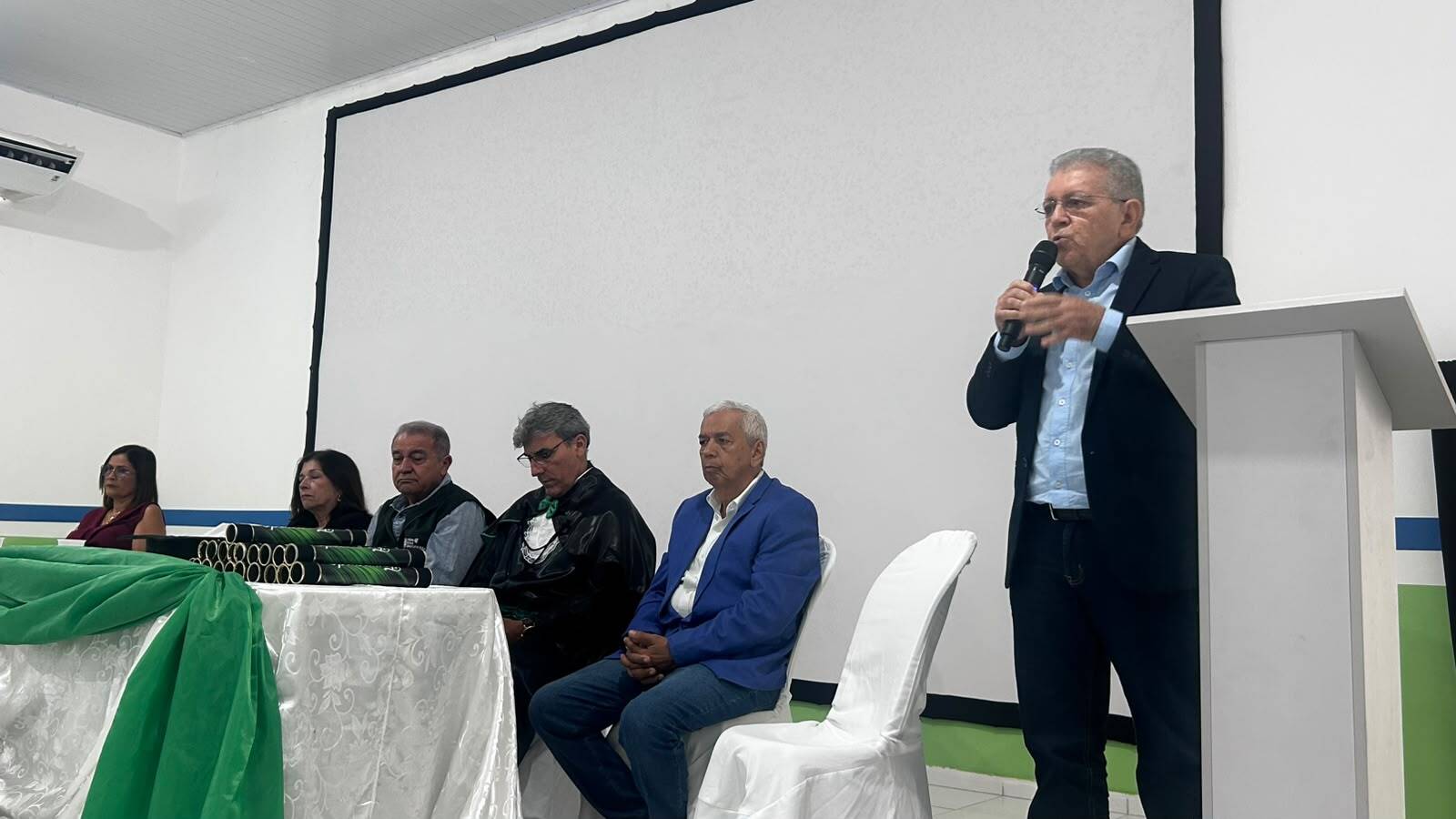 Secretário do município de Viana, destaca parceria com o sistema Faema/Senar.