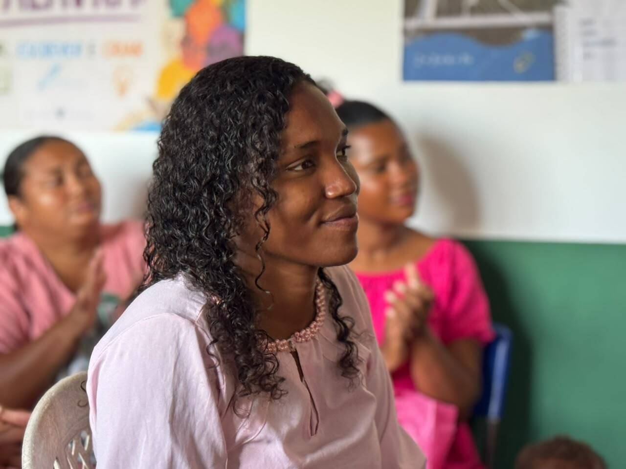 Ação Saúde da Mulher Rural no povoado Reforma, em Matinha-MA