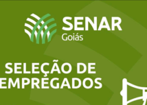 Inscrições para o processo seletivo do Senar Goiás, com salários de até R$8.523,00, terminam nesta quarta-feira