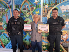 Amigo do Batalhão: Polícia Militar por meio da Patrulha Rural homenageia presidente da FAEPA